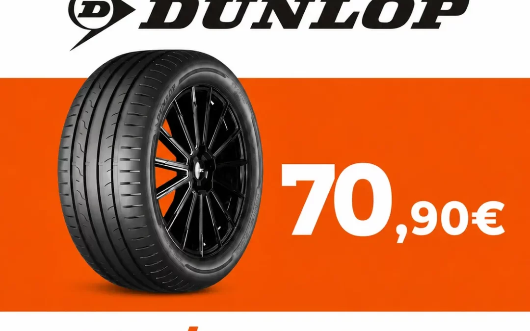 Offre spéciale Pneus Dunlop à partir de 70,90 €