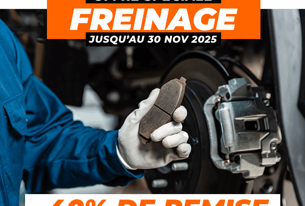 -40 % de remise sur le freinage